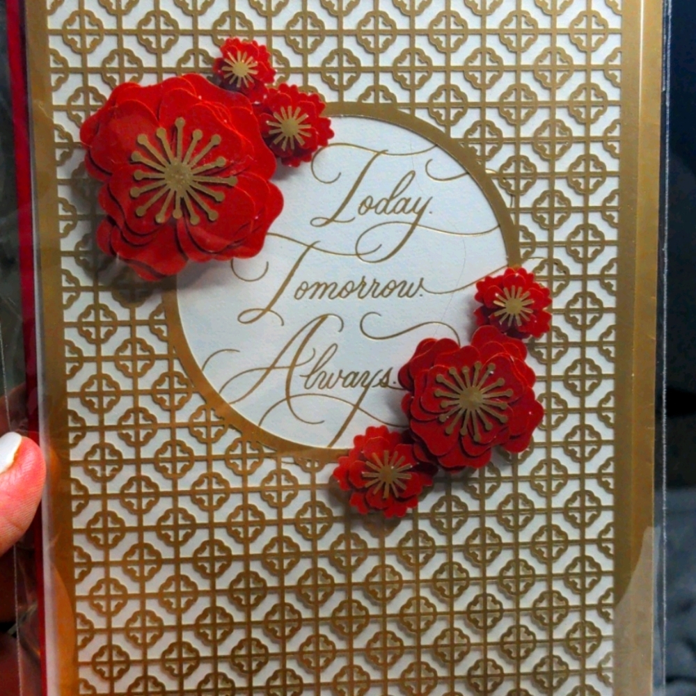 Hallmark signature card